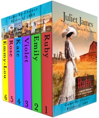 Come-By-Chance Brides of 1884 by Juliet james